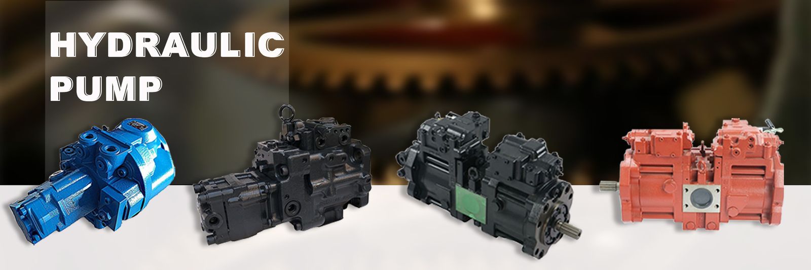 Hydraulische pomp voor graafmachines