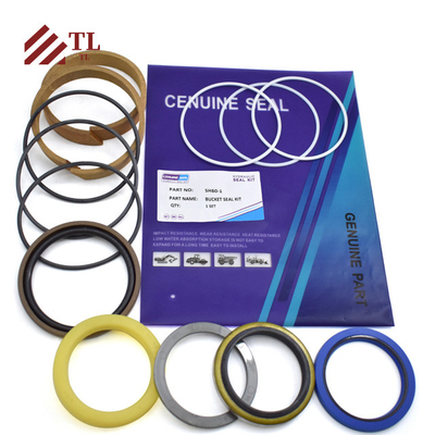 SH60-1 graafmachine afdichtingskit graafmachine vervangende onderdelen graafmachine giek/arm cilinder afdichting kit
